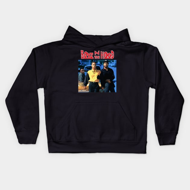 Boyz N The Hood Kids Hoodie by herdonmmon